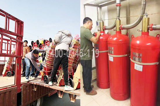 消防二氧化碳氣體滅火系統安裝使用