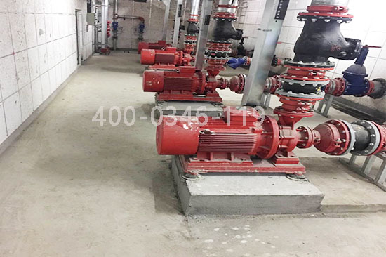 消防長軸泵安裝