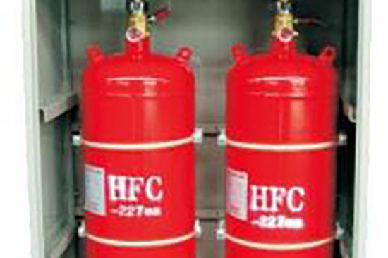 清華柜式七氟丙烷氣體滅火裝置