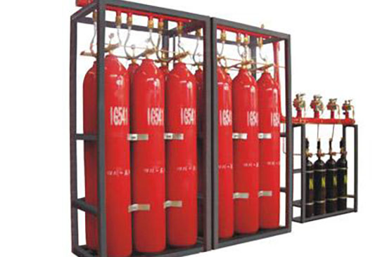 IG541氣體滅火系統選擇閥安裝 