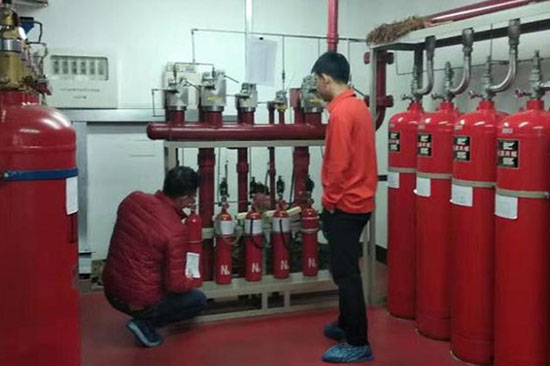 檔案室七氟丙烷滅火系統(tǒng)的調(diào)試