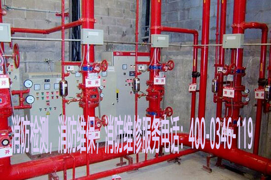 濕式報警閥檢測