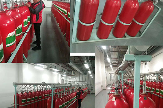 管網式七氟丙烷消防氣體滅火系統的具體施工方案