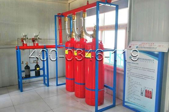 北京通州區某商場氣體滅火系統