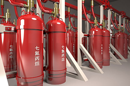 分享七氟丙烷滅火系統(tǒng)（有管網(wǎng)）