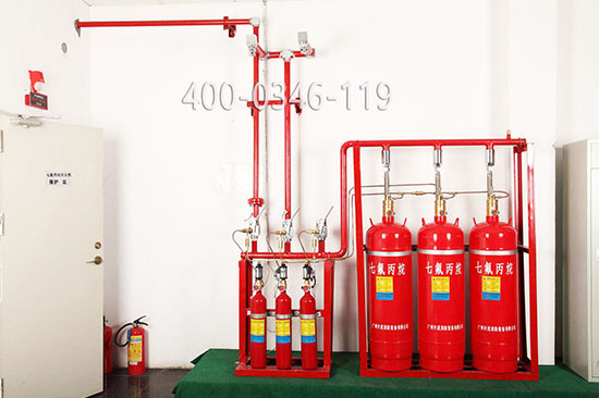 消防有管網氣體滅火系統怎么安裝